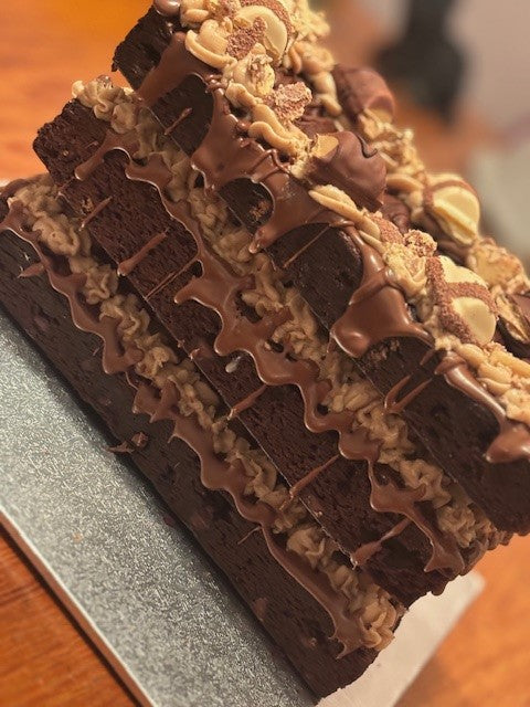 Bueno Brownie Celebration Cake