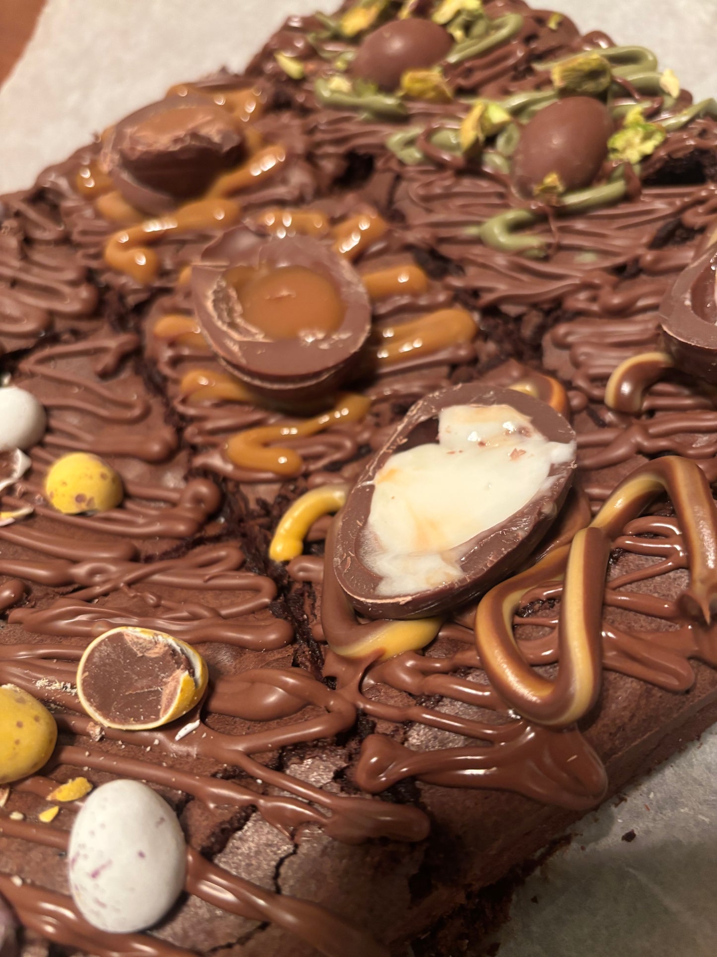 Easter Brownie Box