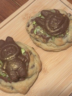 Pistachio Monster Cookies